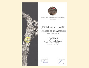 Laurier d'Or — Epesses La Vaudaire 2018, Domaine Porta